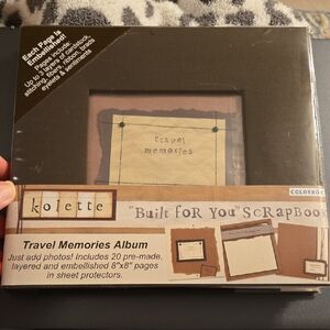 Colorbok Travel Memories Album Scrapbook